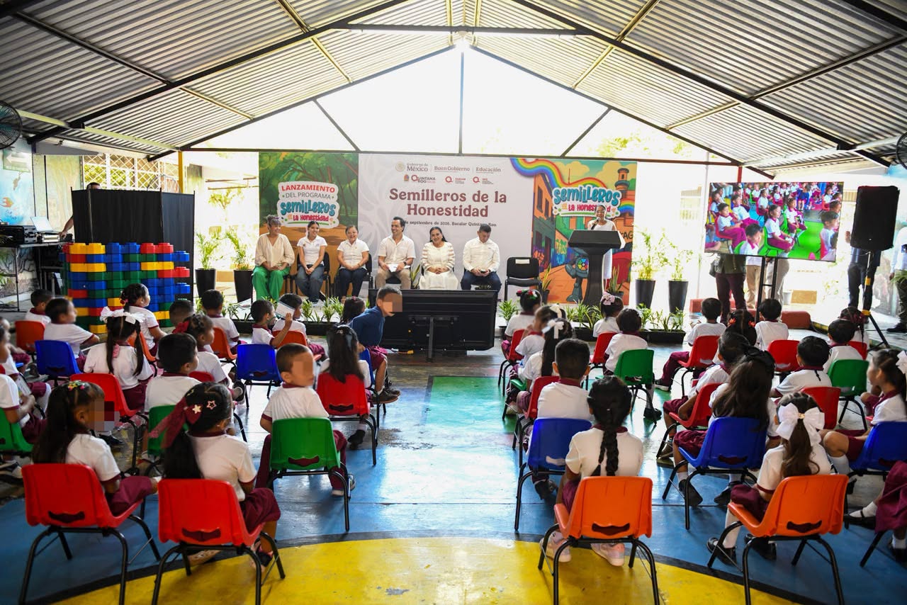 Quintana Roo implementa el programa Semilleros de la Honestidad en preescolares