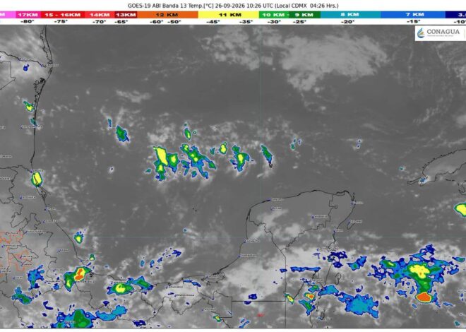 ¡Paraguas y bloqueador! Quintana Roo tendrá lluvia y sensación de 44 °C