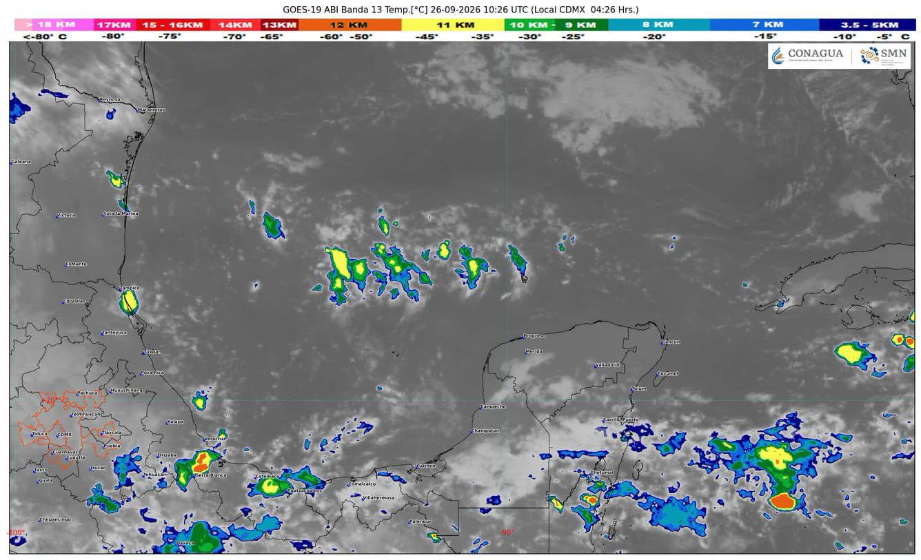 ¡Paraguas y bloqueador! Quintana Roo tendrá lluvia y sensación de 44 °C