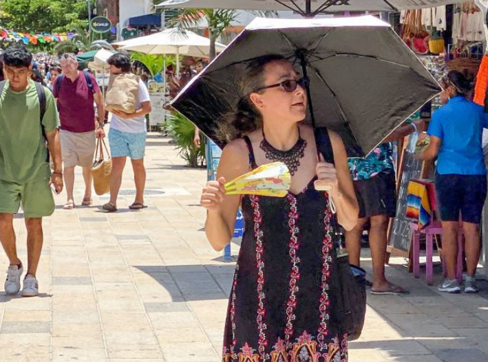 Quintana Roo tendrá chubascos y calor de hasta 40 grados este martes