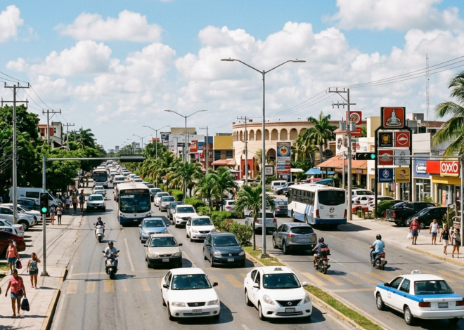 Choque en Av. Bonampak de Cancún deja dos personas lesionadas