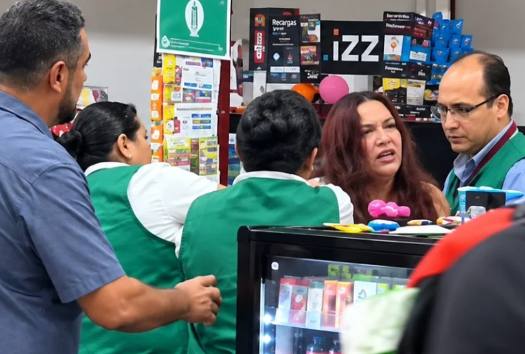 Cámaras detectan a mujer con mercancía oculta en Soriana de Cancún