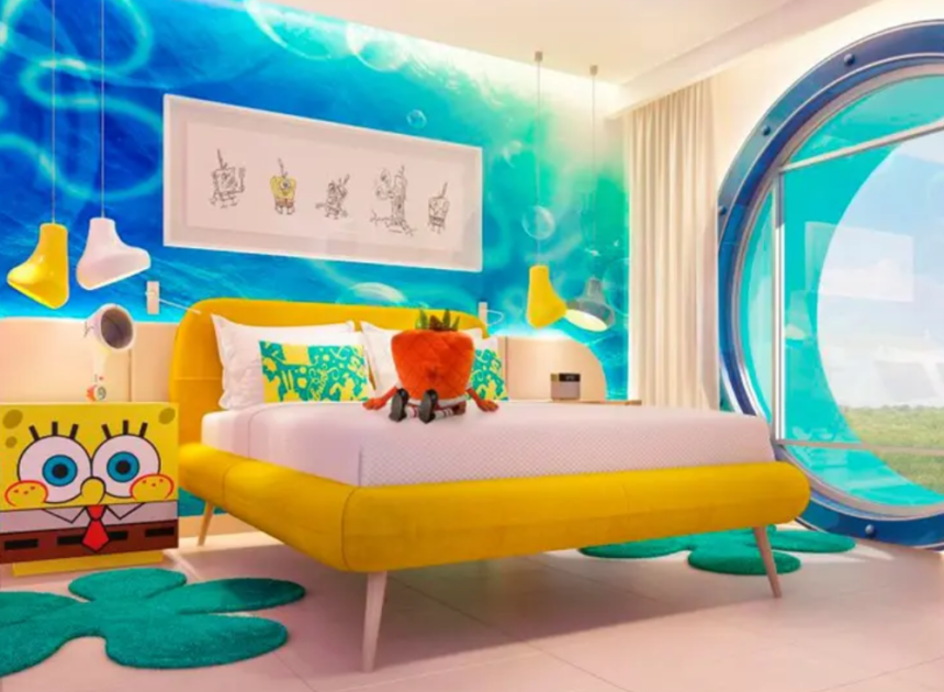 ¿Cuánto cuesta dormir en la famosa piña de Bob Esponja en Riviera Maya?