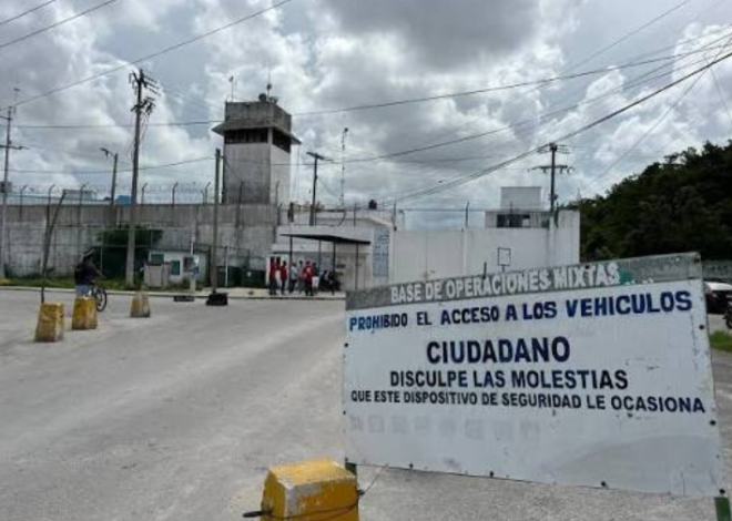 Nueva cárcel para Cancún proyectada en Leona Vicario, Quintana Roo.