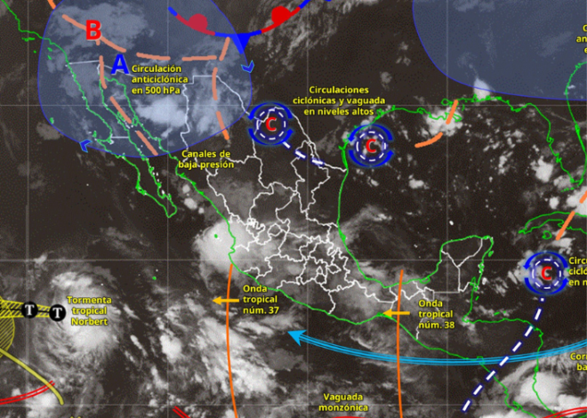 Lluvias fuertes y calor marcarán este jueves en Quintana Roo