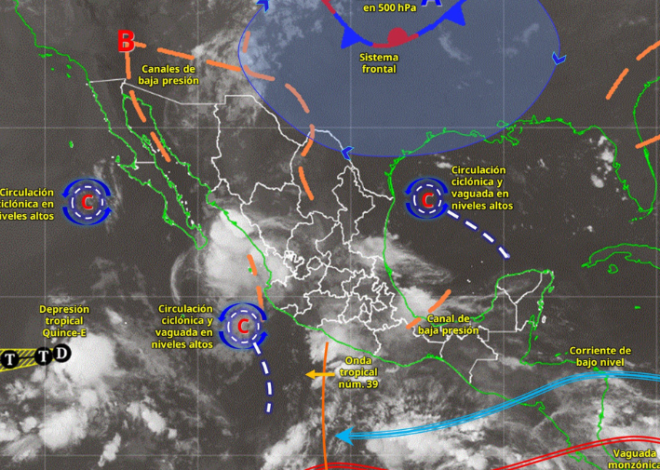 Quintana Roo inicia la semana con pronóstico de lluvias aisladas