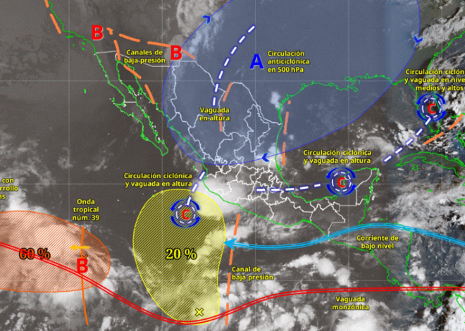 Calor y lluvias marcarán el viernes en Quintana Roo; prevén aguaceros en el norte
