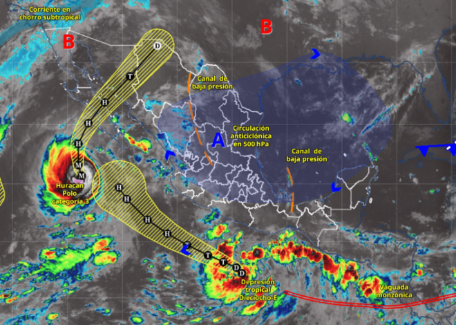 Lluvias fuertes marcarán el domingo en Quintana Roo