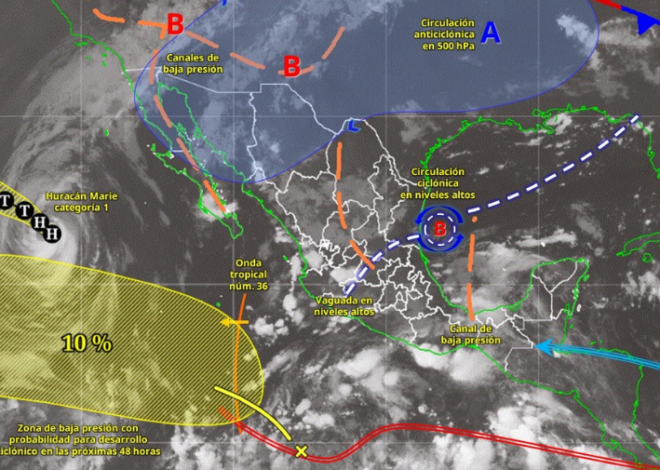Lluvias fuertes y calor de hasta 40 grados marcarán este domingo en Quintana Roo