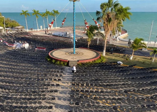 Todo listo para el Cuarto Informe de Gobierno de Mara Lezama