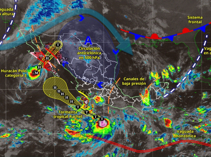 Cancún amanece nublado; prevén lluvias este lunes