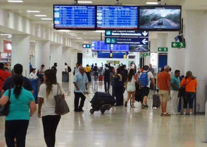 Cancún y Tulum pierden tráfico aéreo entre enero y agosto