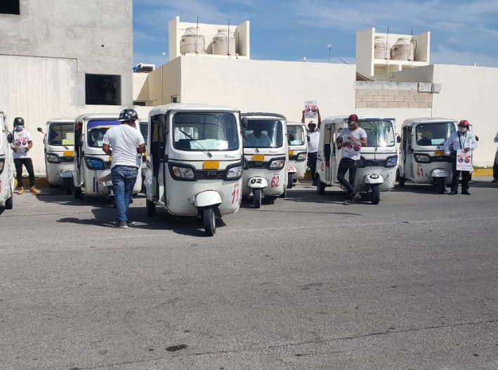 Pondrán cerco a mototaxis en Playa del Carmen; vigilarán sus rutas