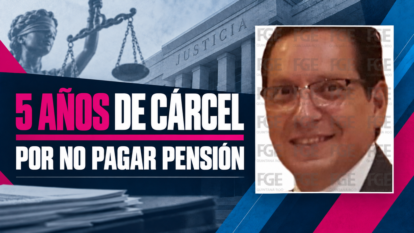 Condenan a 5 años de prisión por omitir pensión alimenticia