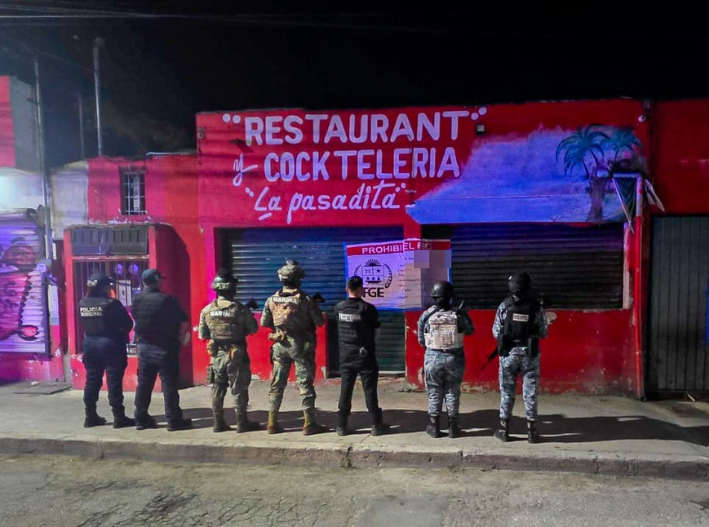 Ubican a seis mujeres posibles víctimas de trata durante cateo en bar de Cancún