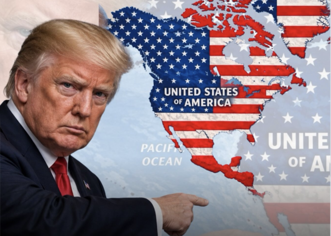 Trump publica imagen de México cubierto con la bandera de Estados Unidos