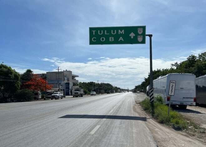Piden al Ayuntamiento asumir el control de los 5 kilómetros críticos hacia Aldea Tulum