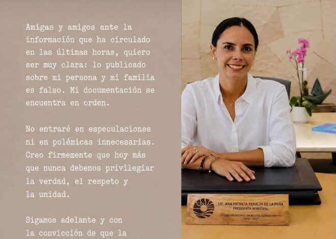 “Mi documentación se encuentra en orden”, responde Ana Paty al presunto retiro de Visa