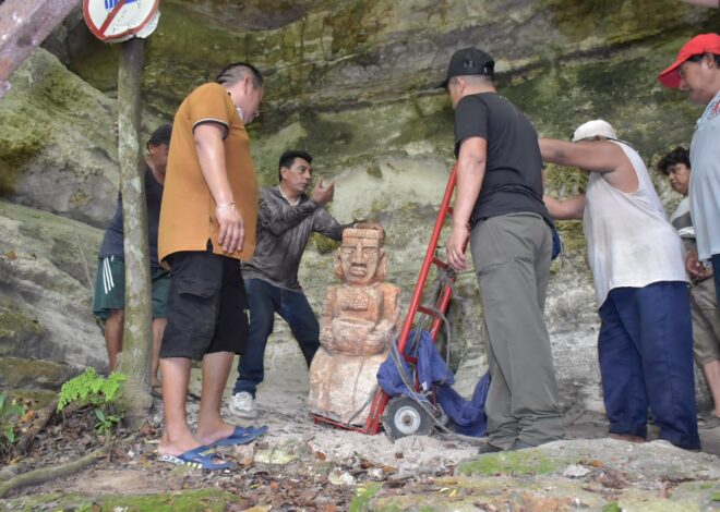 Arte maya llega al cenote de Sacalaca