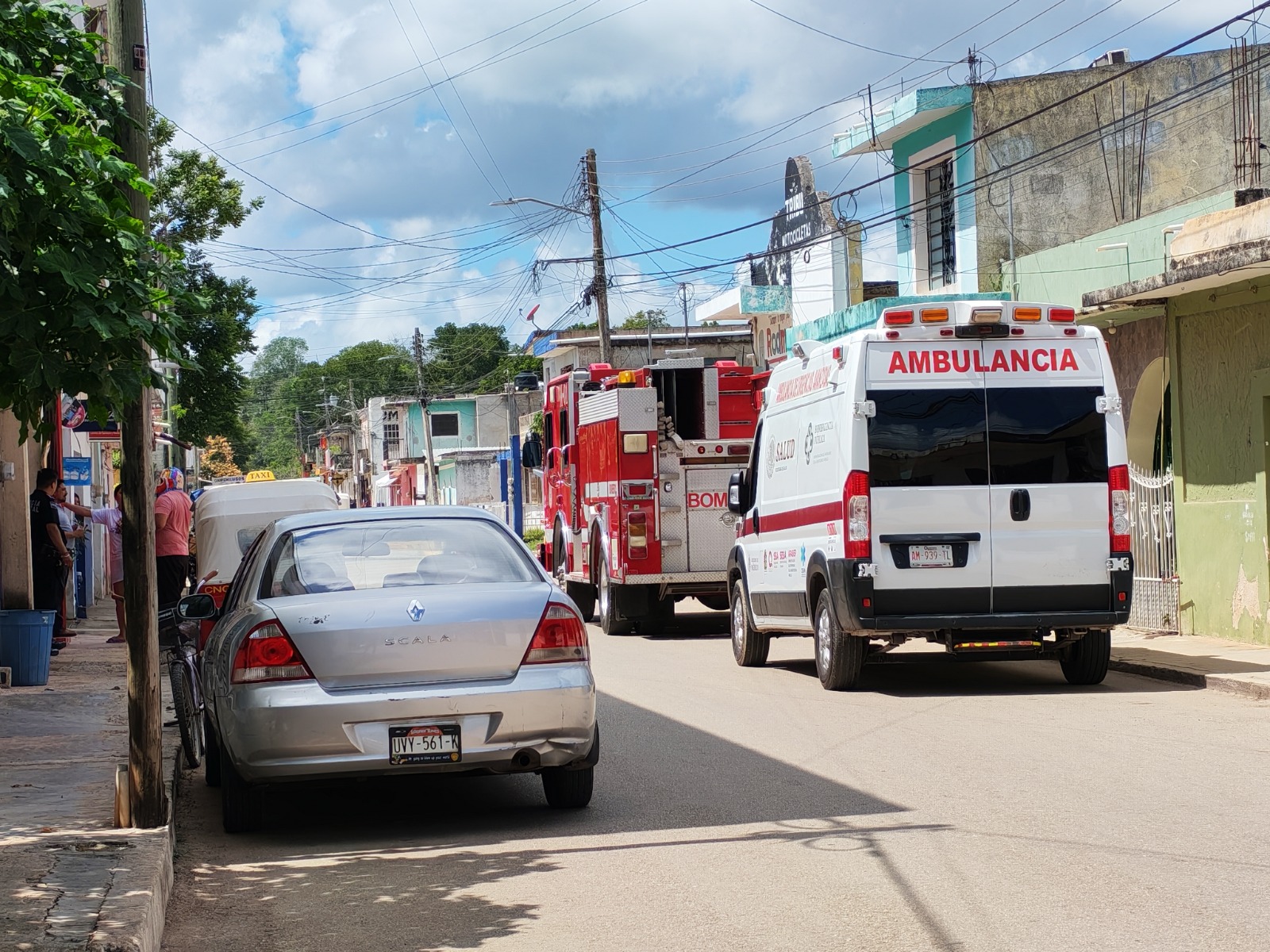 Abejas mandan a 5 trabajadores al hospital en José María Morelos