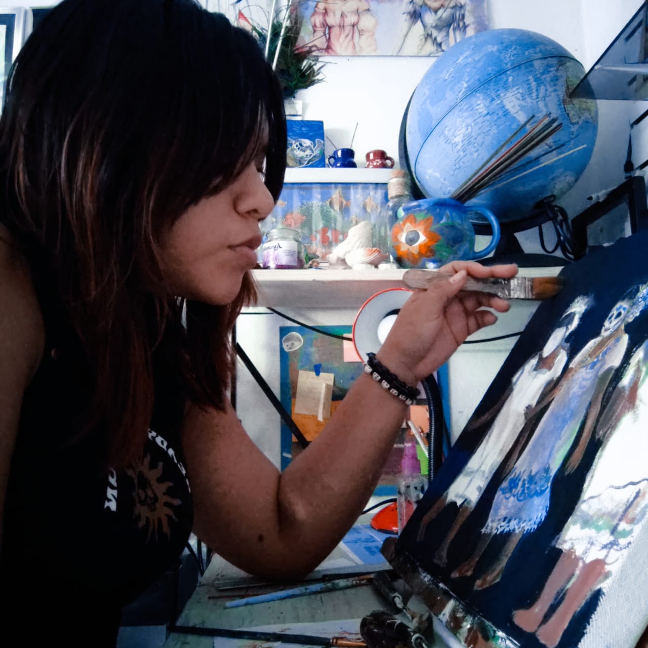 ¡Orgullo de Chunhuhub! Mayte Llanes participará en la Muestra de Arte Joven 2026