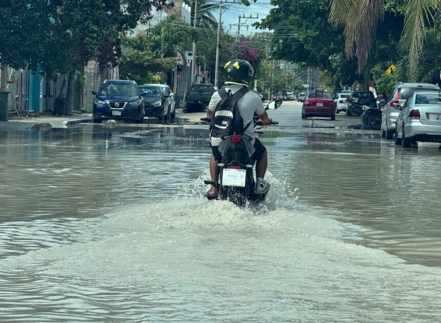 Obras de CAPA deterioran la recién entregada Avenida Tunkul en Tulum