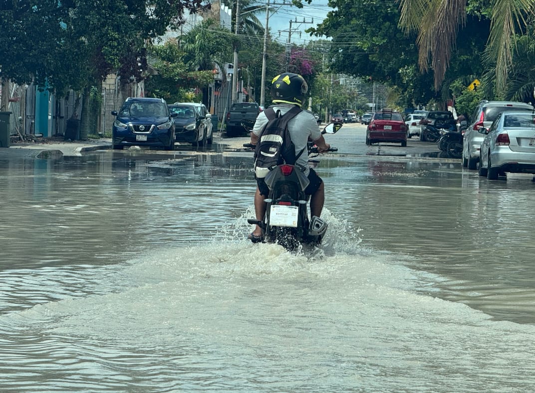 Obras de CAPA deterioran la recién entregada Avenida Tunkul en Tulum