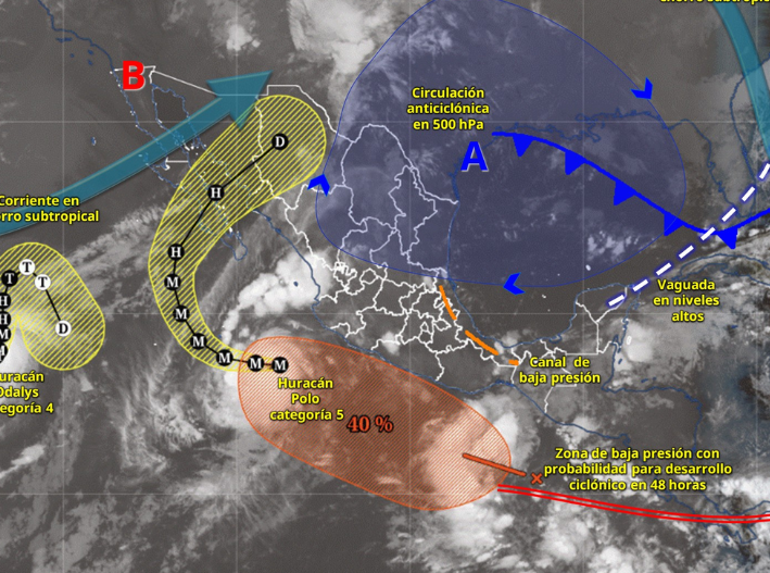 Fuertes lluvias amenazan a Quintana Roo este viernes
