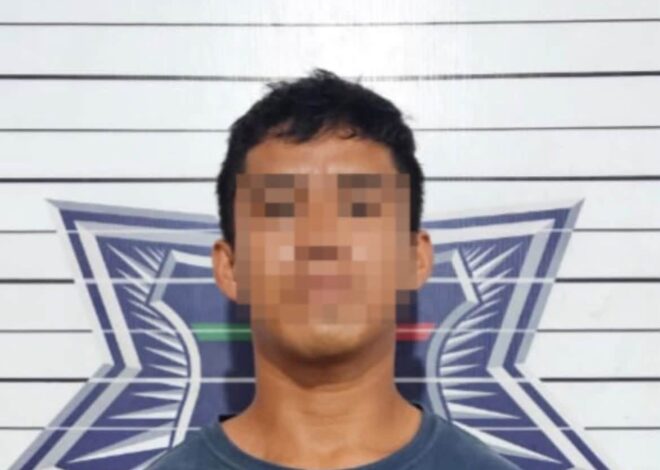 Detienen en Cancún a conductor de motocicleta con número de serie alterado