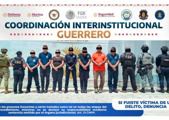 Detienen al secretario de Seguridad de Coyuca, Guerrero, y 9 policías