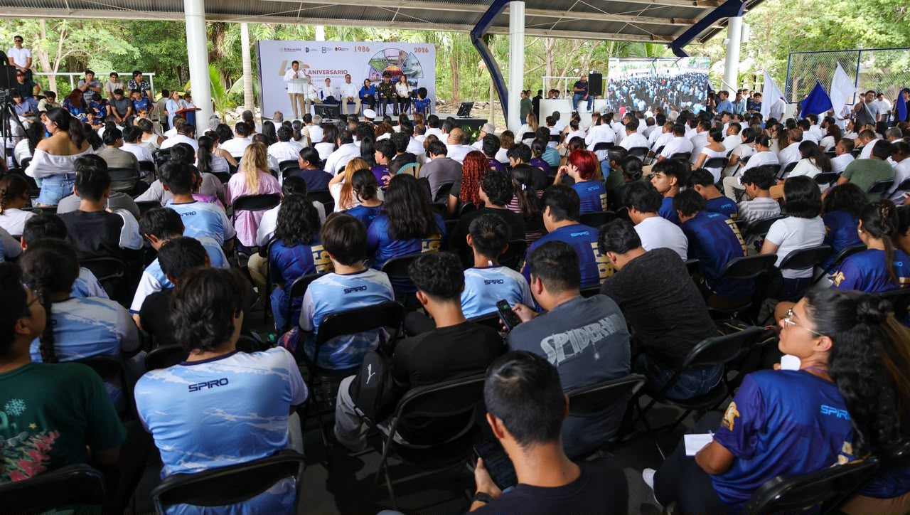 Instituto Tecnológico de Cancún celebra su 40 aniversario