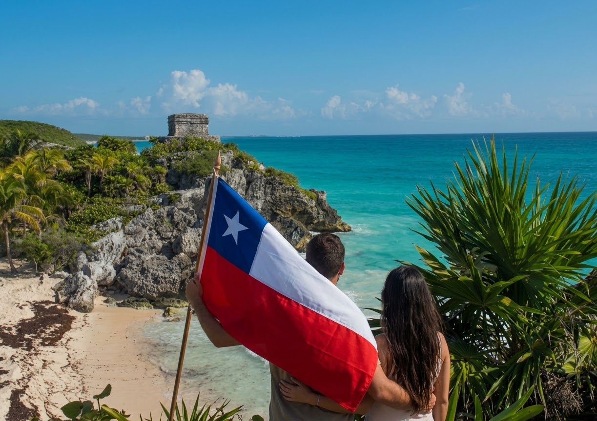 Tulum refuerza promoción en Chile y gestiona ruta aérea