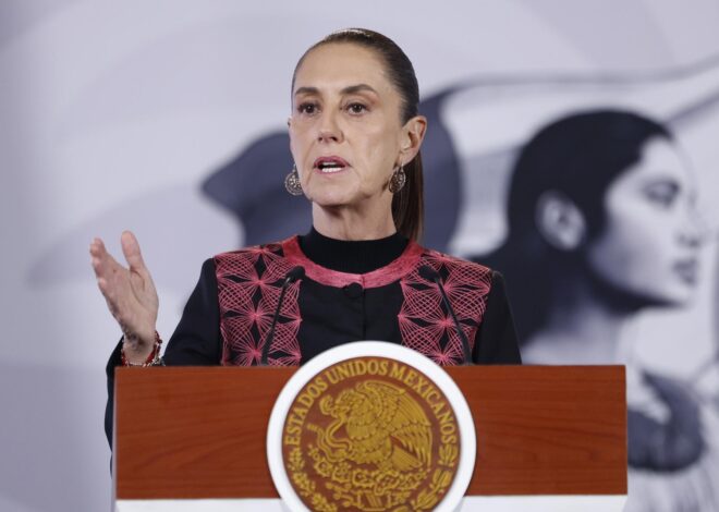 Sheinbaum acusa a EU de intentar dividir a su Gabinete de Seguridad