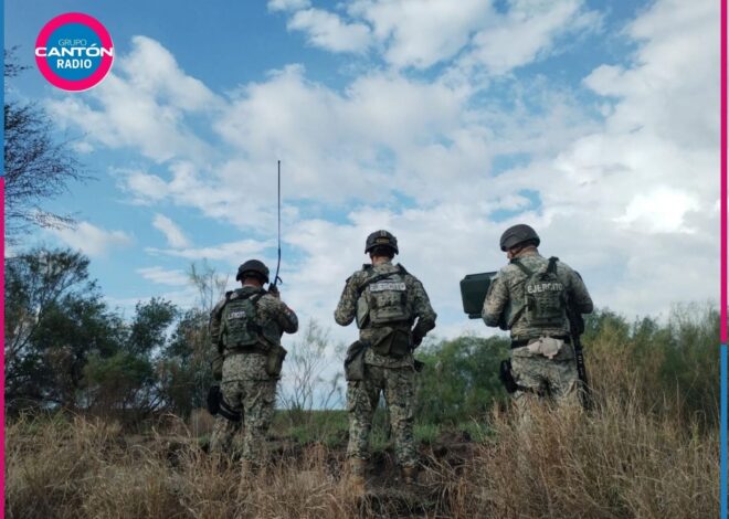 Despliegan 500 militares y helicópteros en la frontera de Tamaulipas para operativo con EE. UU.
