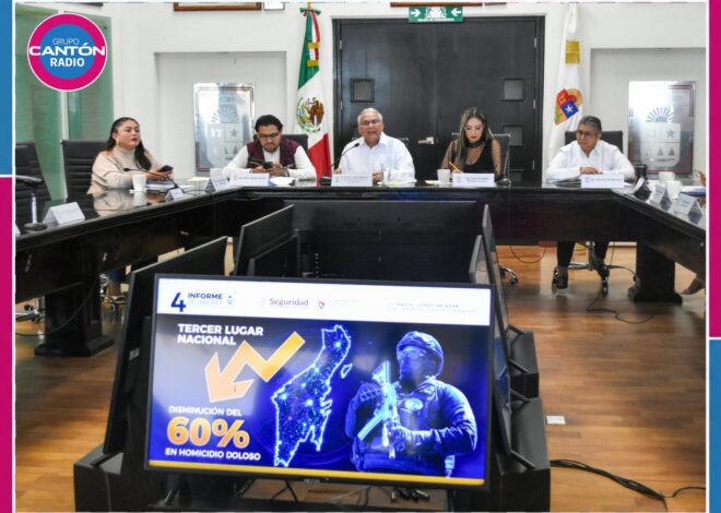 Fiscalía de Quintana Roo reporta baja del 60% en homicidios dolosos en su IV Informe