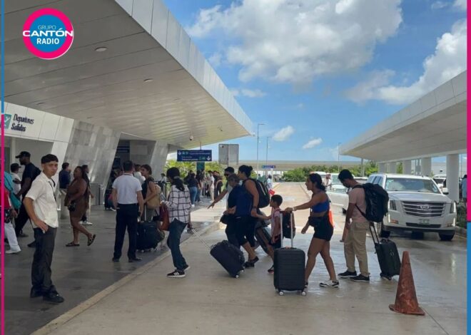 Vuelos en el Aeropuerto Internacional de Cancún crecen 4.4% al inicio de octubre