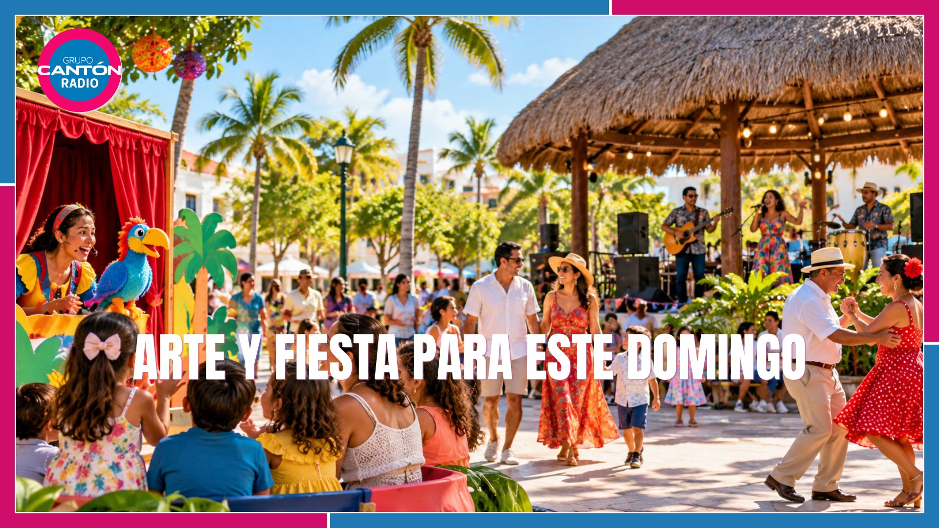 ¿Sin plan para este domingo? Cancún ofrece teatro, música y baile gratis