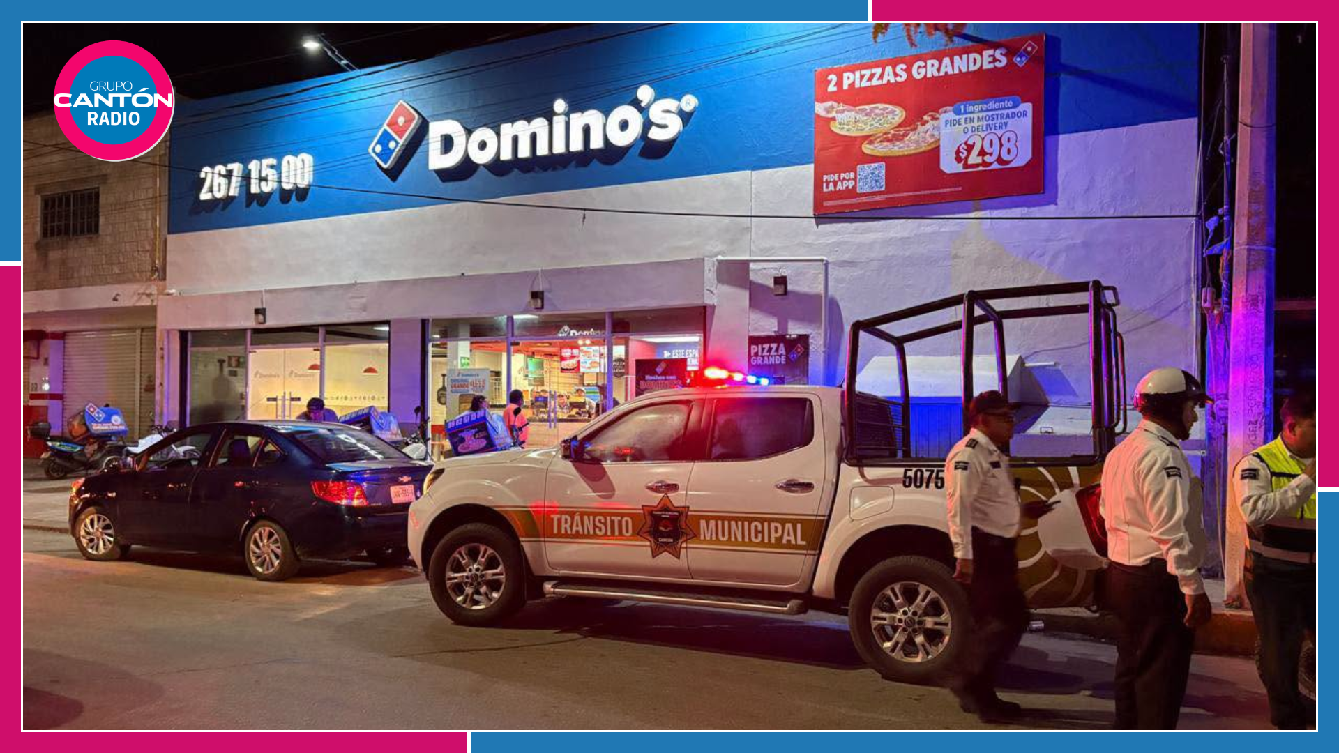 Atropellan a agente de Tránsito durante persecución en Cancún