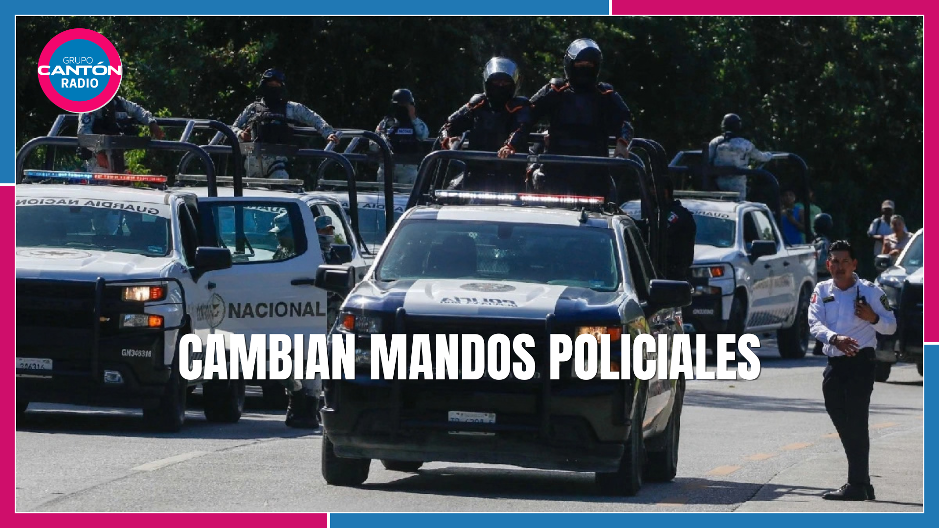 Sacuden mandos de la Policía Cancún: relevo en Tránsito, Turística y Asuntos Internos