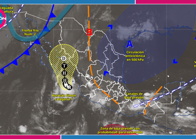 Pronostican lluvias y tormentas eléctricas en Quintana Roo este martes