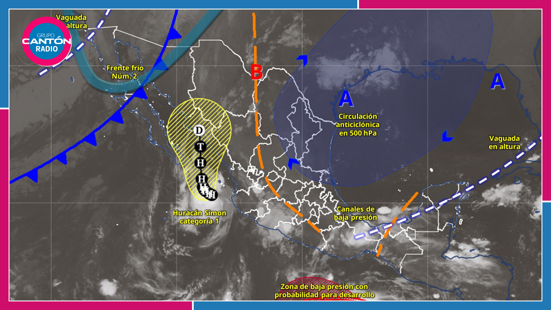 Pronostican lluvias y tormentas eléctricas en Quintana Roo este martes