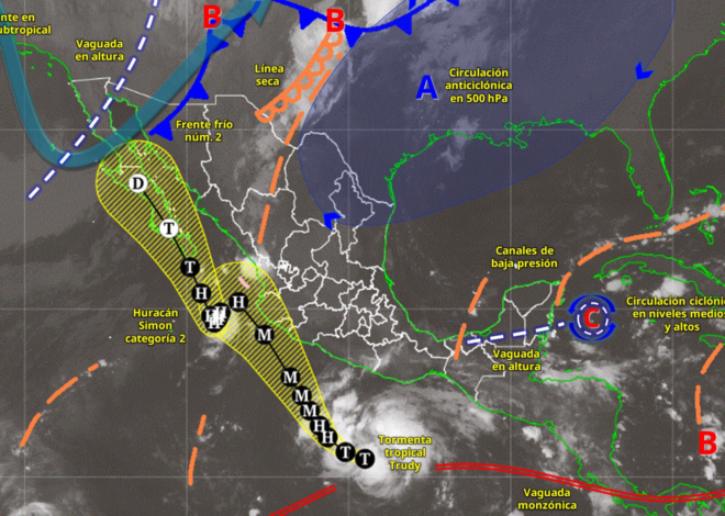 Prevén lluvias y tormentas eléctricas en Quintana Roo este miércoles