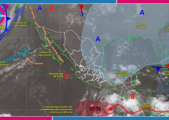 Prevén lluvias fuertes en Quintana Roo este martes