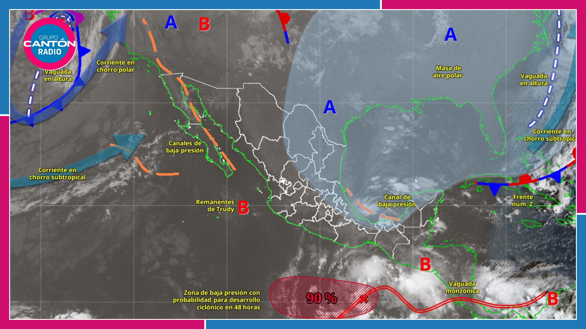 Prevén lluvias fuertes en Quintana Roo este martes