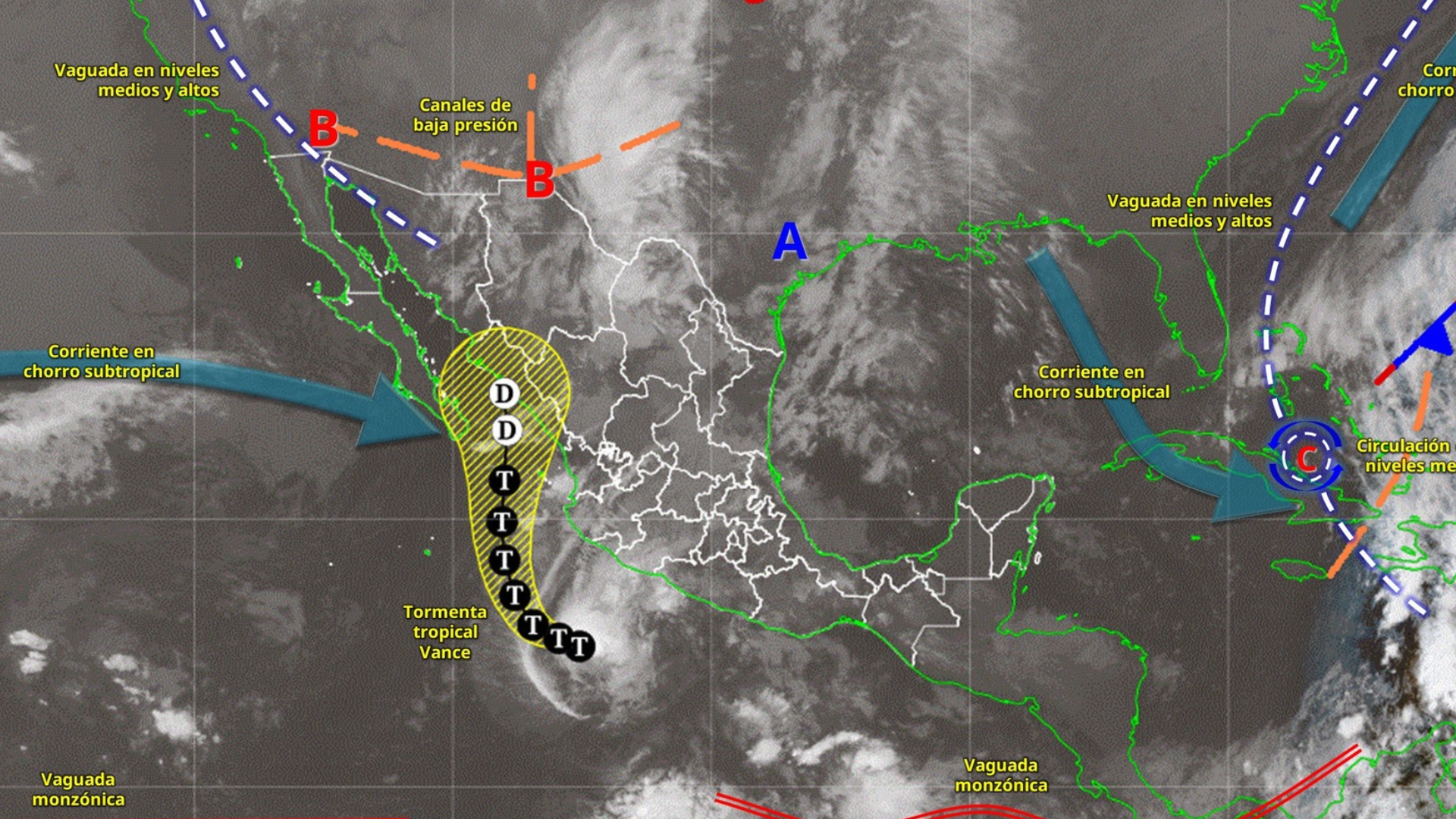 Quintana Roo tendrá lunes caluroso con lluvias y fuerte oleaje