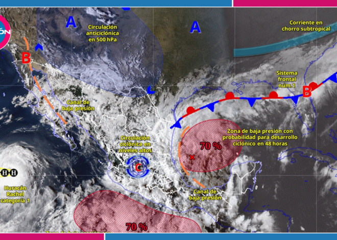 Lluvias fuertes amenazan a Quintana Roo este martes