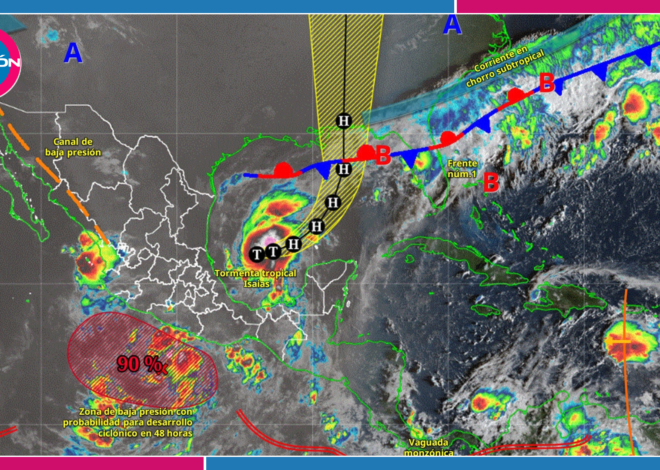 Baja presión acecha a la Península; traerá lluvias y oleaje