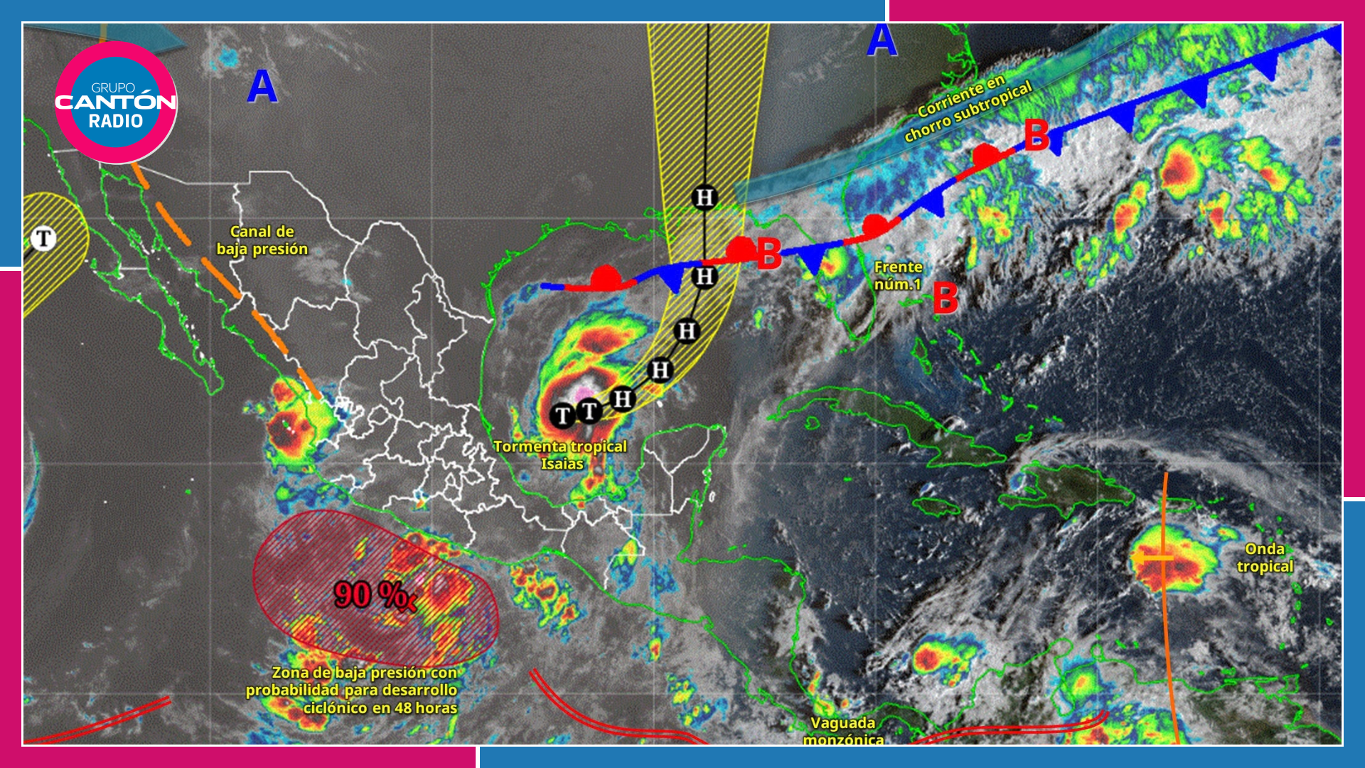 Baja presión acecha a la Península; traerá lluvias y oleaje