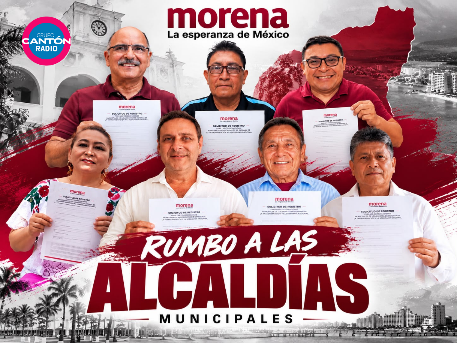 Aumentan registros para Coordinación Municipal de Morena