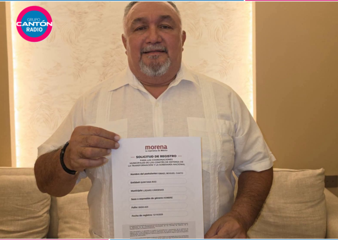Va Ismael Moguel por coordinación municipal de Morena en Lázaro Cárdenas